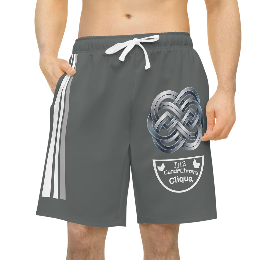Chrome Celtic Knot Athletic Shorts | Candi Chrome | Slabrise