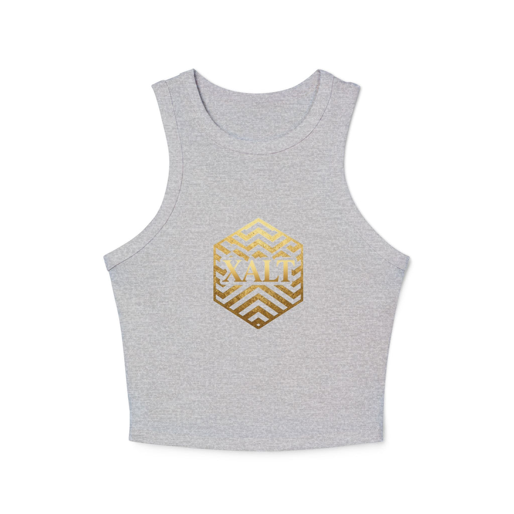 Hexagon Phenom Crop Tank | X~ALT Chrome | Slabrise