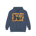 Slab Slay Hoodie - "Slayer Season" Flame Frame Graphic Hoodie