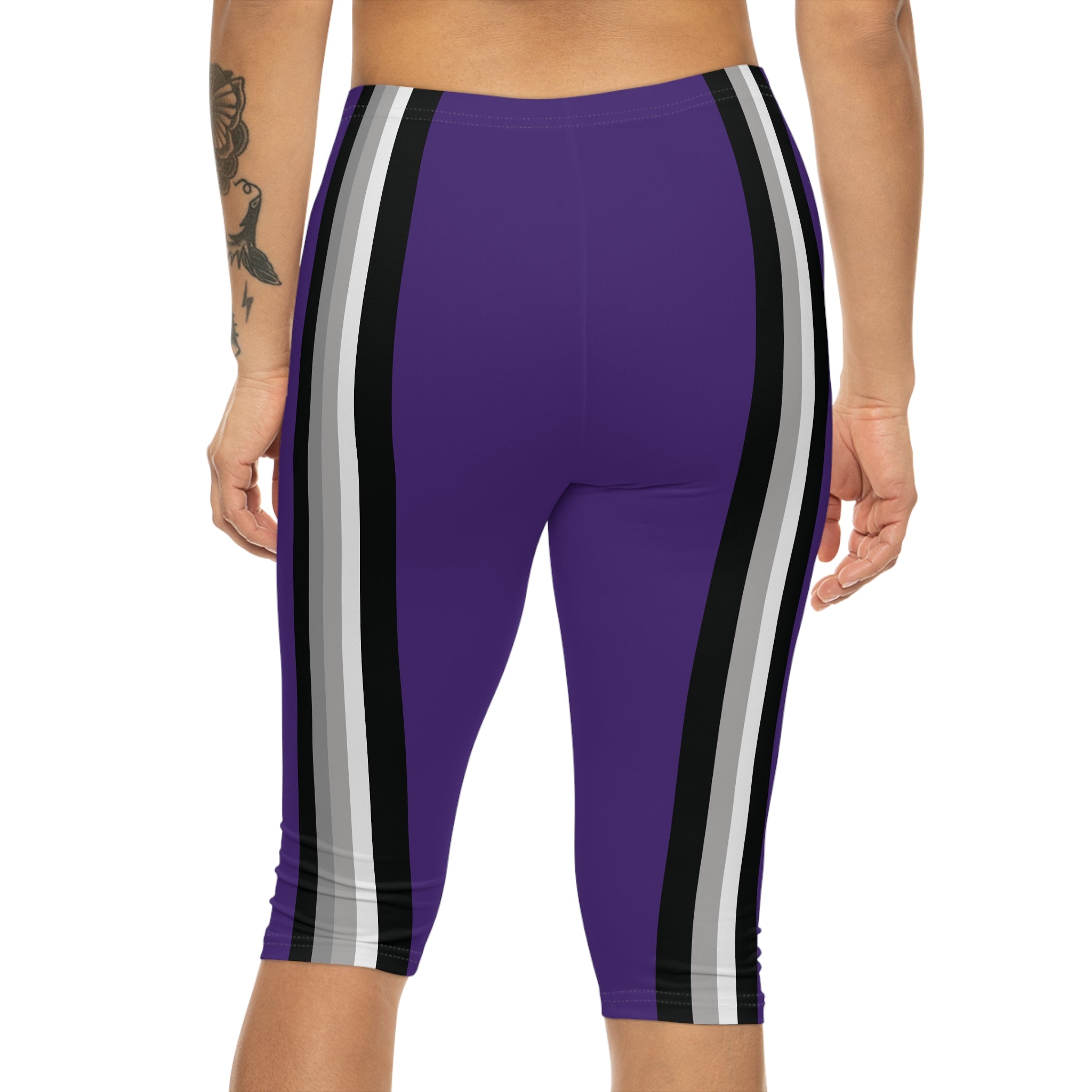 X~ALT NUBIAN HERITAGE Collection Ladies Capri Leggings — Matches NUBIAN HERITAGE crop top.