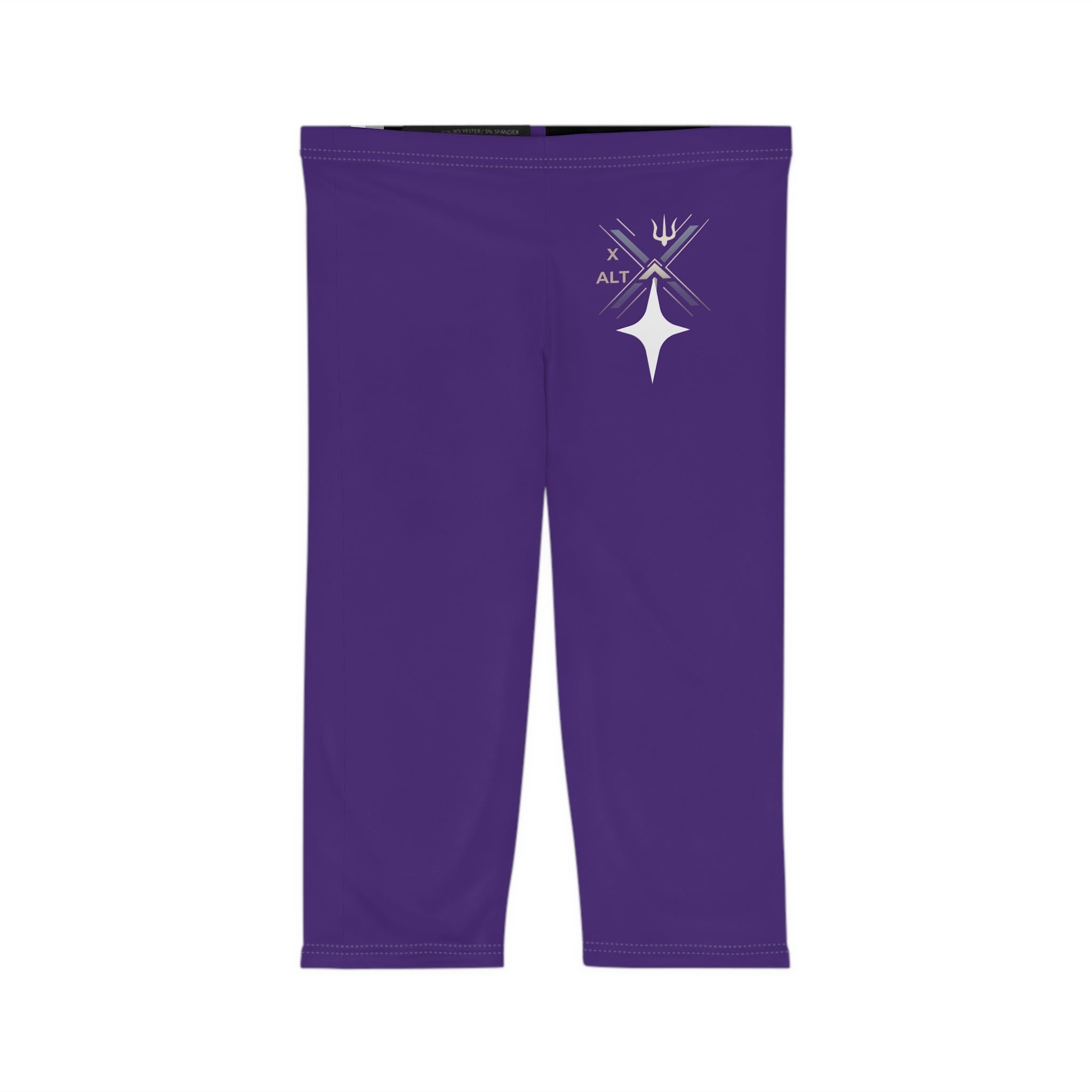 X~ALT NUBIAN HERITAGE Collection Ladies Capri Leggings — Matches NUBIAN HERITAGE crop top.