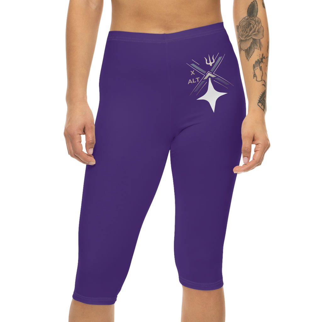 X~ALT NUBIAN HERITAGE Collection Ladies Capri Leggings — Matches NUBIAN HERITAGE crop top.