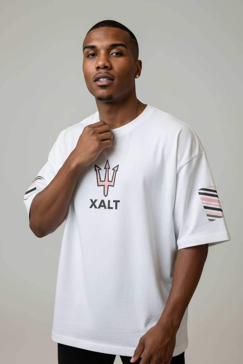X~ALT Boxy Tee - Confident Pose